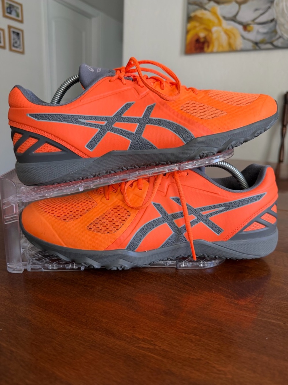 ASICS Conviction x 3097 S703N3097 Training All Year Men Orange Shoes Size 10 US